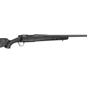 Mesa 6.5 PRC Bolt Action Rifle with Black Stock with Gray Webbing