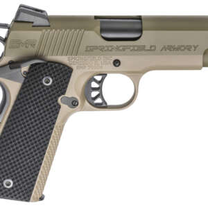 1911 EMP 4.0 9mm Concealed Carry Contour Pistol with Desert FDE Frame / OD Green Slide