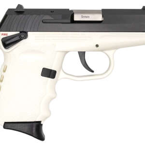 CPX-1 9mm Pistol with White Frame and Black Nitride Finish