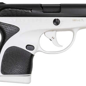 Spectrum .380 Auto White/Black Pistol with Black Grips
