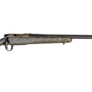 Ridgeline 28 Nosler Bolt-Action Rifle with Bronze Receiver and Green/Black/Tan S