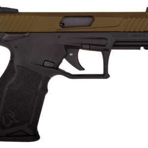 TX22 22LR Rimfire Pistol with Black Frame and Bronze Slide