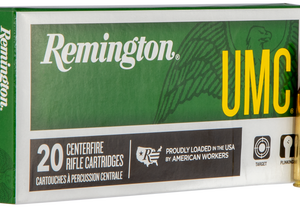 Remington UMC Rifle Ammo Brass .223 Rem 55-Grain 20-Rounds FMJ