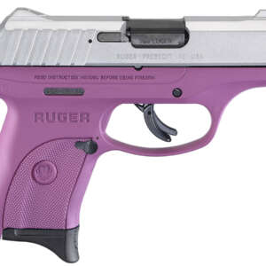 EC9s 9mm Carry Conceal Pistol with Purple Frame and Aluminum Cerakote Slide