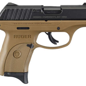 EC9s 9mm Carry Conceal Pistol with Flat Dark Earth Frame and Black Oxide Slide