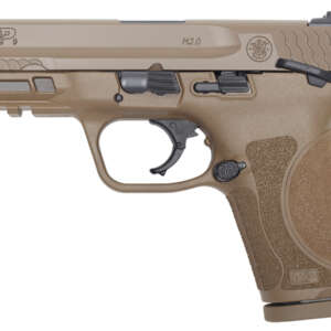 MP9 M2.0 Compact Flat Dark Earth Pistol with 4-inch Barrel and Thumb Safety