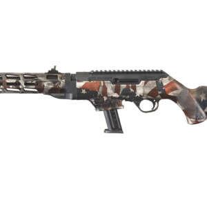 PC Carbine 9mm with American Flag Finish and Free-Float Handguard