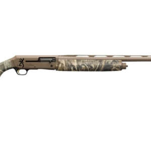 Silver Field 12 Gauge Semi-Auto Shotgun with Realtree Max-5 Stock and FDE Finish