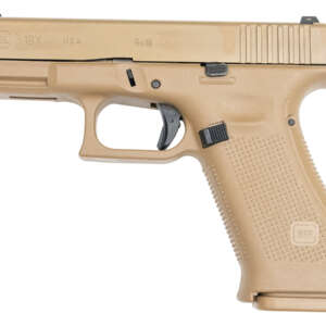 19x 9mm Full-Size FDE Pistol with 17 Round Magazine (Made in USA)