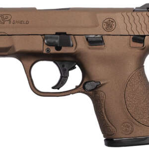MP9 Shield 9mm Carry Conceal Pistol w/ Burnt Bronze Cerakote Finish and Thumb Safety