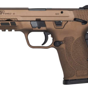 MP9 Shield M2.0 EZ 9mm Pistol with Burnt Bronze Cerakote Finish and Thumb Safety