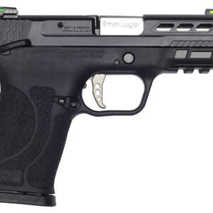 MP9 Shield EZ 9mm Performance Center Pistol with Silver Ported Barrel and Thumb