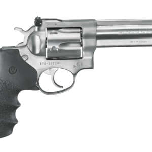 GP100 357 Magnum Double-Action Stainless Revolver with Hogue Monogrip