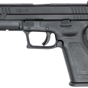 XD 9mm Black Service Pistol (10-Round Model)