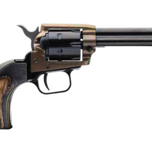 Rough Rider 22LR/22 WMR Combo Revolver with Case Hardened Frame and Camo Laminate Grips