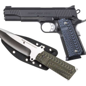 1911G 45 ACP Pistol with Fixed Blade Knife