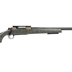 Traverse 6.5 Creedmoor Bolt Action Rifle with 24 Inch Barrel and Green/Tan Webbed Stock