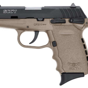 CPX-1 9mm Pistol with Dark Earth Frame and Black Nitride Finish