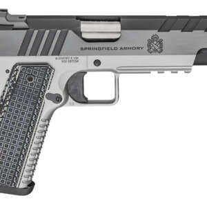 1911 Emissary 9mm Full-Size Pistol with Stainless Finish and G10 Grips