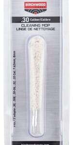 Birchwood Casey Cleaning Mop White .30 Caliber