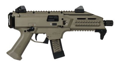 CZ Scorpion EVO 3 S1 Pistol FDE 9mm 7.72" Barrel 20-Rounds