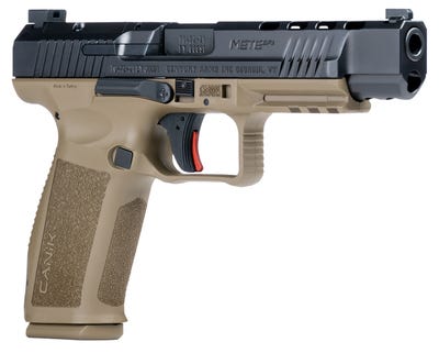 Canik TP9 METE SFx Tan 9mm 5.2" Barrel 20-Rounds Optic Ready