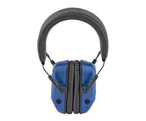 Champion Targets Vanquish Pro Electronic Hearing Muff Blue Over the Head For Adults