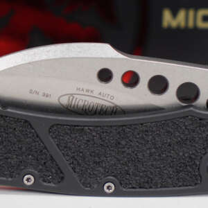 Microtech HAWK Auto Stonewash Standard 166-10
