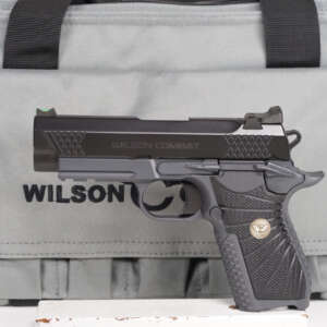 Wilson Combat EDC X9 Black over Grey Rail