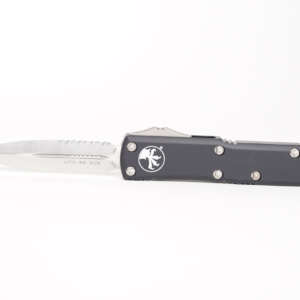 Microtech UTX-85 D/E Satin Partial Serration