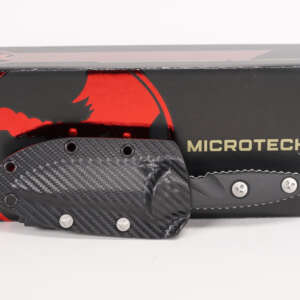 Microtech SOCOM Alpha Mini S/E Stonewash Partial Serration
