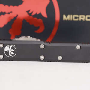 Microtech UTX-85 S/E Stonewash Partial Serrated