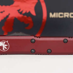 Microtech UTX-85 S/E Merlot Partial Serrated