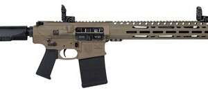 Diamondback DB10 Pistol Flat Dark Earth .308 Win 13.5" Barrel 20-Rounds Flip-Up Sights