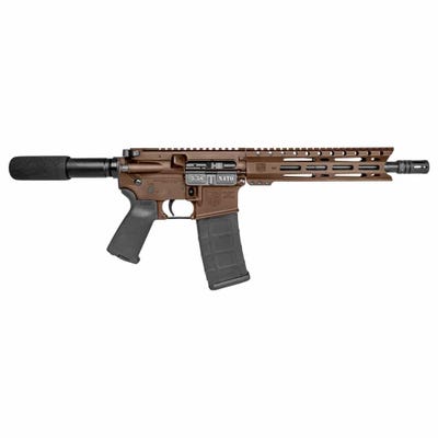 Diamondback DB15 Pistol Midnight Bronze 5.56 NATO 10" Barrel 30-Rounds