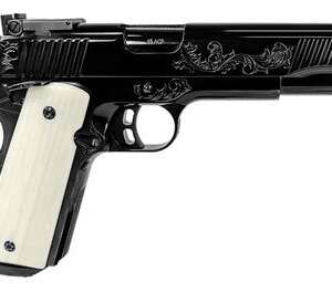 EAA Corp Girsan MC1911 Match Lux Engraved .45 ACP 5" Barrel 8-Rounds
