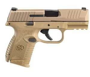 FN 509 Compact Flat Dark Earth 9mm 3.7" Barrel 15-Rounds