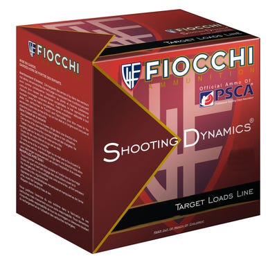 Fiocchi Shooting Dynamics Target Load 12 GA #8-Shot 25-Rounds 2.75"