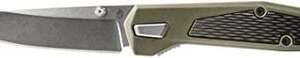 Gerber Gear Fuse Pocket Knife 3.3" Plane Edge Blade Sage