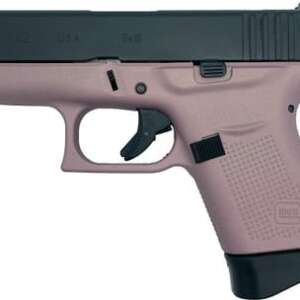Glock 43 Pink Champagne 9mm 3.39-inch Barrel 6-Rounds GrabAGun Exclusive