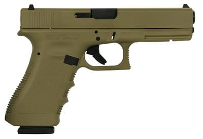 Glock 17 Gen 3 Flat Dark Earth 9mm 4.5" Barrel 17-Rounds