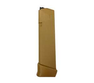 Glock OEM Magazine Coyote Tan 9mm 19-Rounds for Glock 17 / 19X