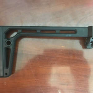 Sig Sauer Thin Folding Stock for MPX and MCX - Pic Rail