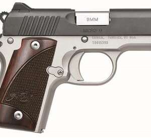 Kimber Micro 9 Two-Tone Black / Stainless 9mm 3.15" Barrel 6-Rounds