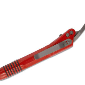 Microtech Siphon II RED Stainless Steel Pen