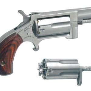 North American Arms Sidewinder Stainless .22 LR / .22 Mag 1.5" Barrel 5-Rounds