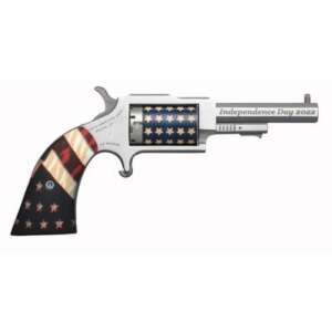 North American Arms The Sheriff Silver .22 LR 2.5" Barrel 5-Rounds Independence Day 2022