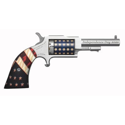 North American Arms The Sheriff Silver .22 LR 2.5" Barrel 5-Rounds Independence Day 2022