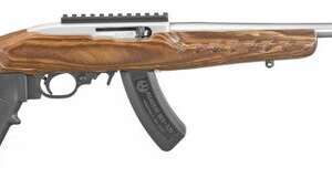Ruger Charger Brown .22 LR 10" Barrel 15-Rounds Threaded