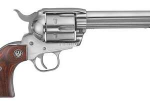Ruger Vaquero Stainless .45 Colt 4.62" Barrel 6-Rounds Rosewood Grips
